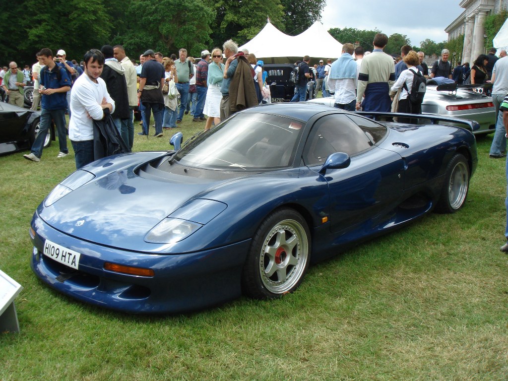 Goodwood supercar concept blue
