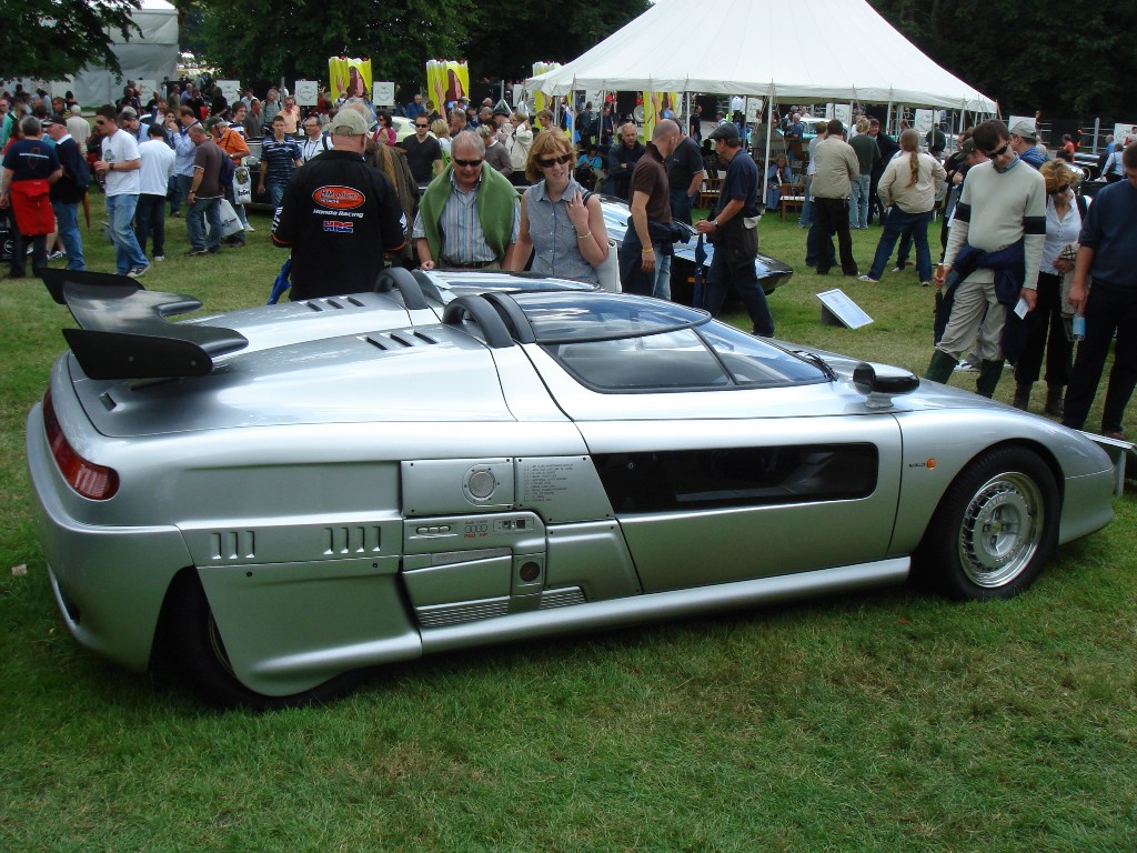 Goodwood supercar concept silver